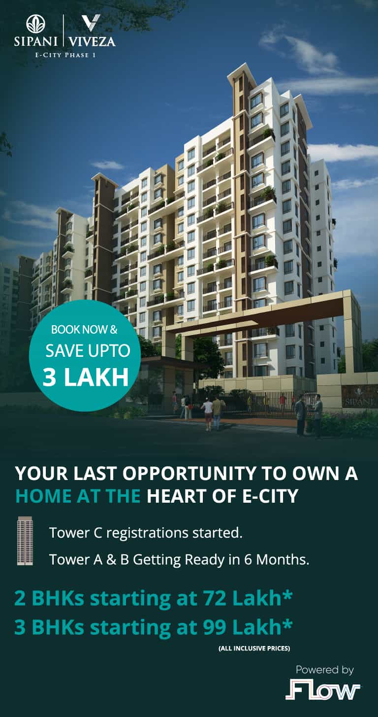 2/3 BHK Flats For Sale In Electronic City, Bangalore | Sipani Viveza
